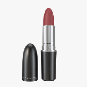 3d model of mac matte lipstick