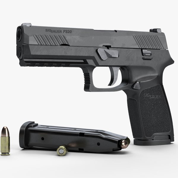 3d sig sauer p320 pistol