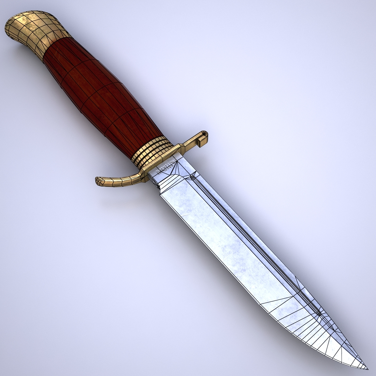 刀nkvd低聚3d模型