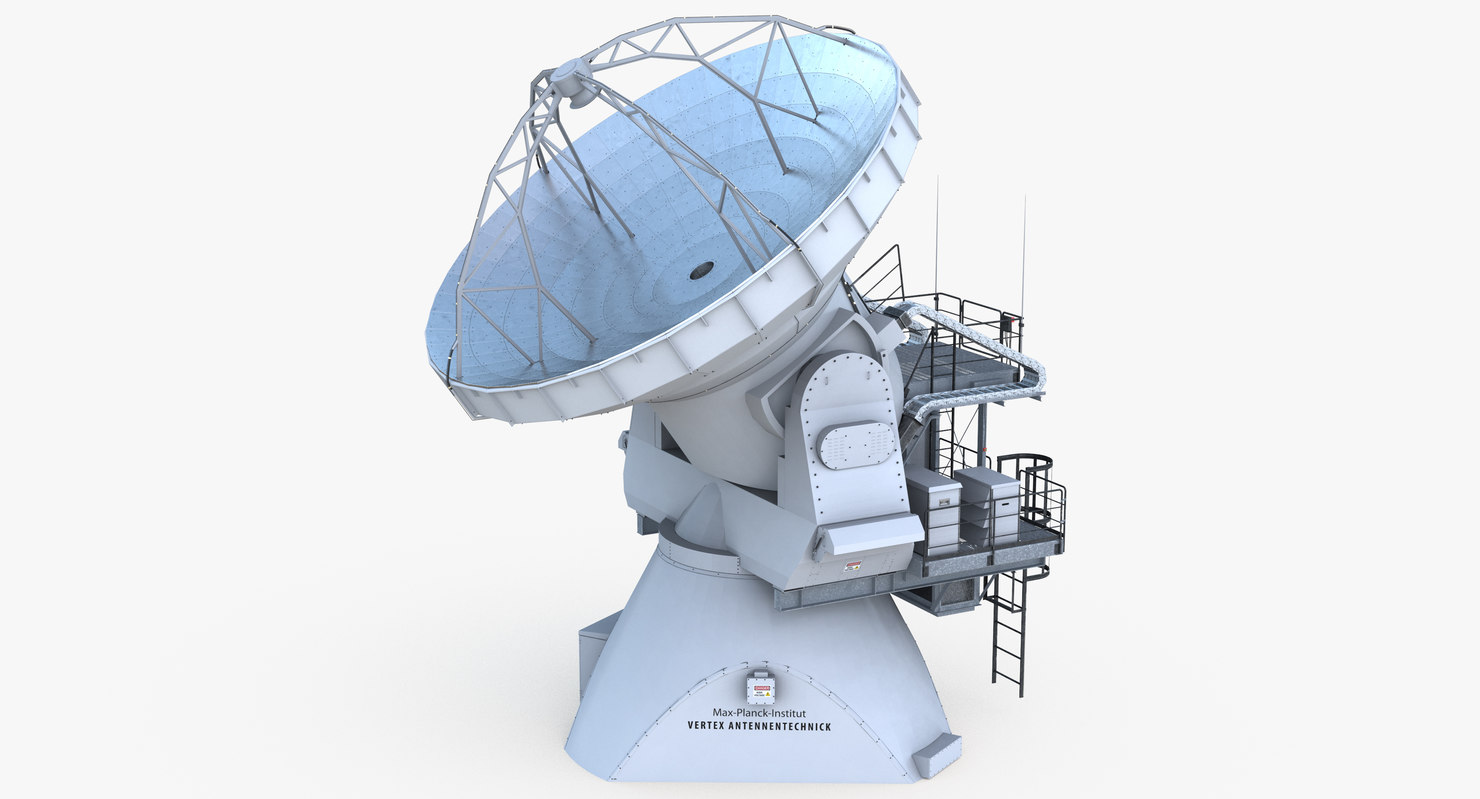 3d model of array antena