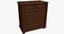 old chest drawers 3d 3ds