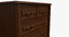 old chest drawers 3d 3ds