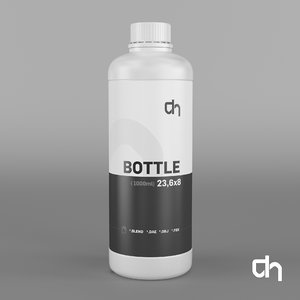 bottle 23 6x8 cm 3d blend
