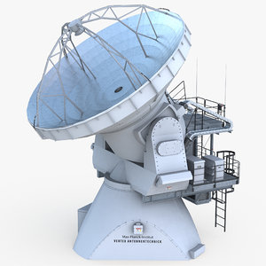 3d model of array antena