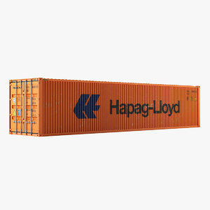 3d 40 feet container o