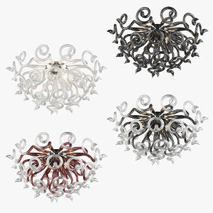 3d chandelier medusa