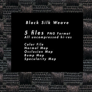 Black Silk Weave