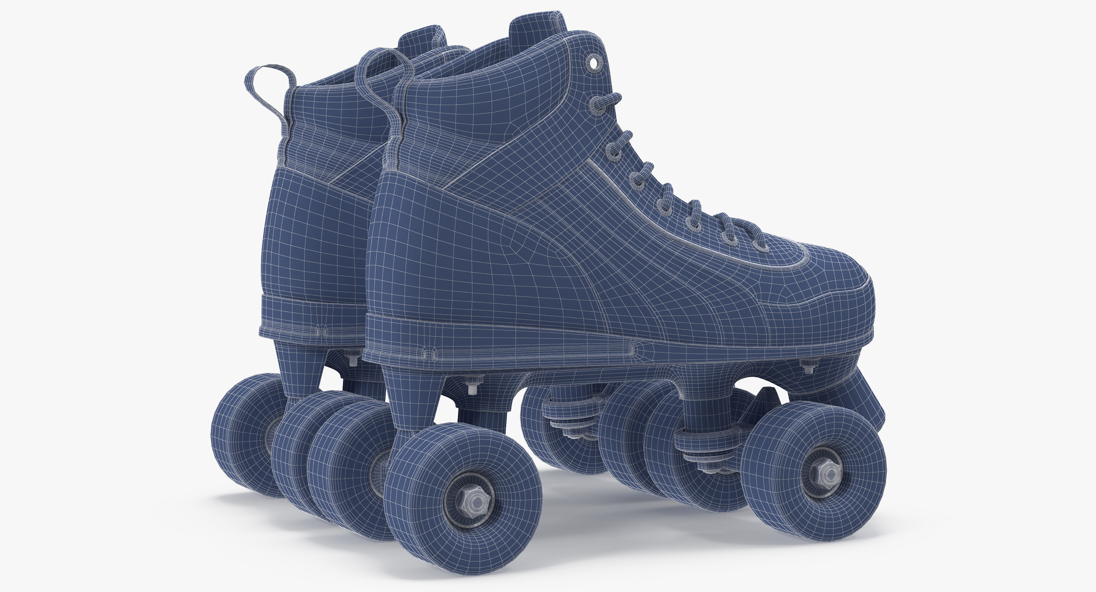 roller skates 3d model