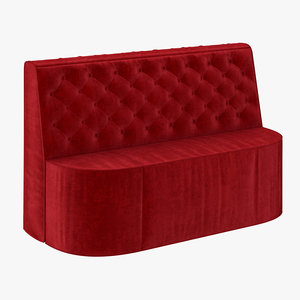 3d bar sofa model