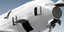 3d airbus plane generic white