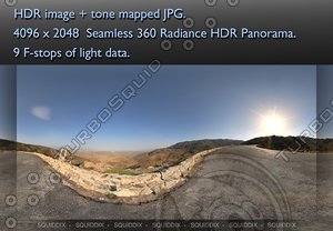 DESERT MOUNTAIN ROAD, 360 PANORAMA #22