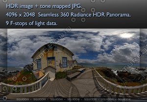 A RUN-DOWN HOUSE BY THE OCEAN, 360 PANORAMA #139