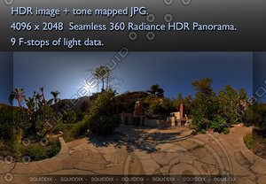 SOLSTICE CANYON RUIN IN MALIBU #1, 360 PANORAMA #308