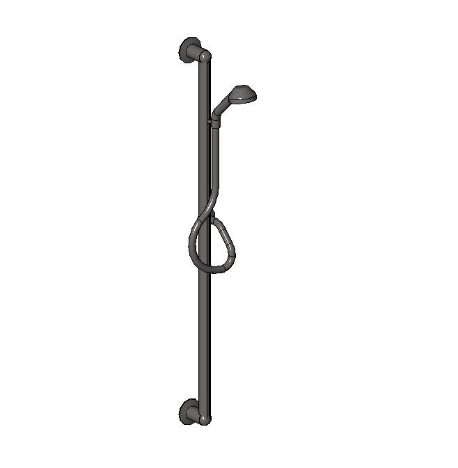 Building Revit Family ADA Shower head