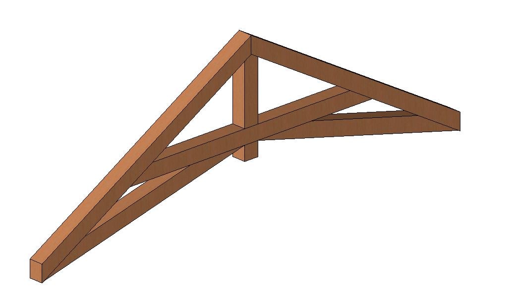 Building Revit Family Parametric Truss Scissor