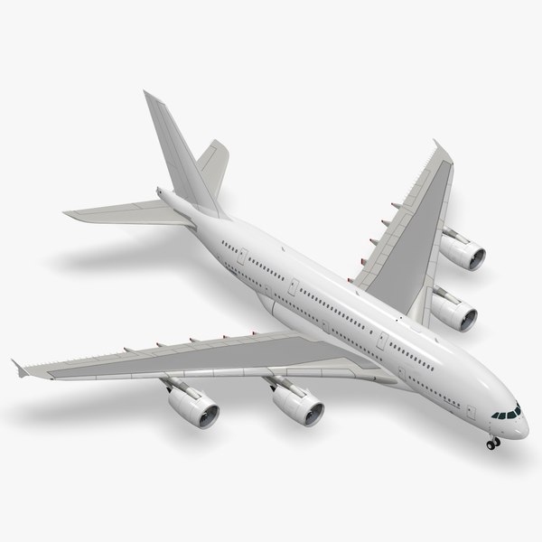 3d airbus a380-800 a380