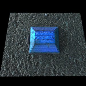 Blue Road Reflector