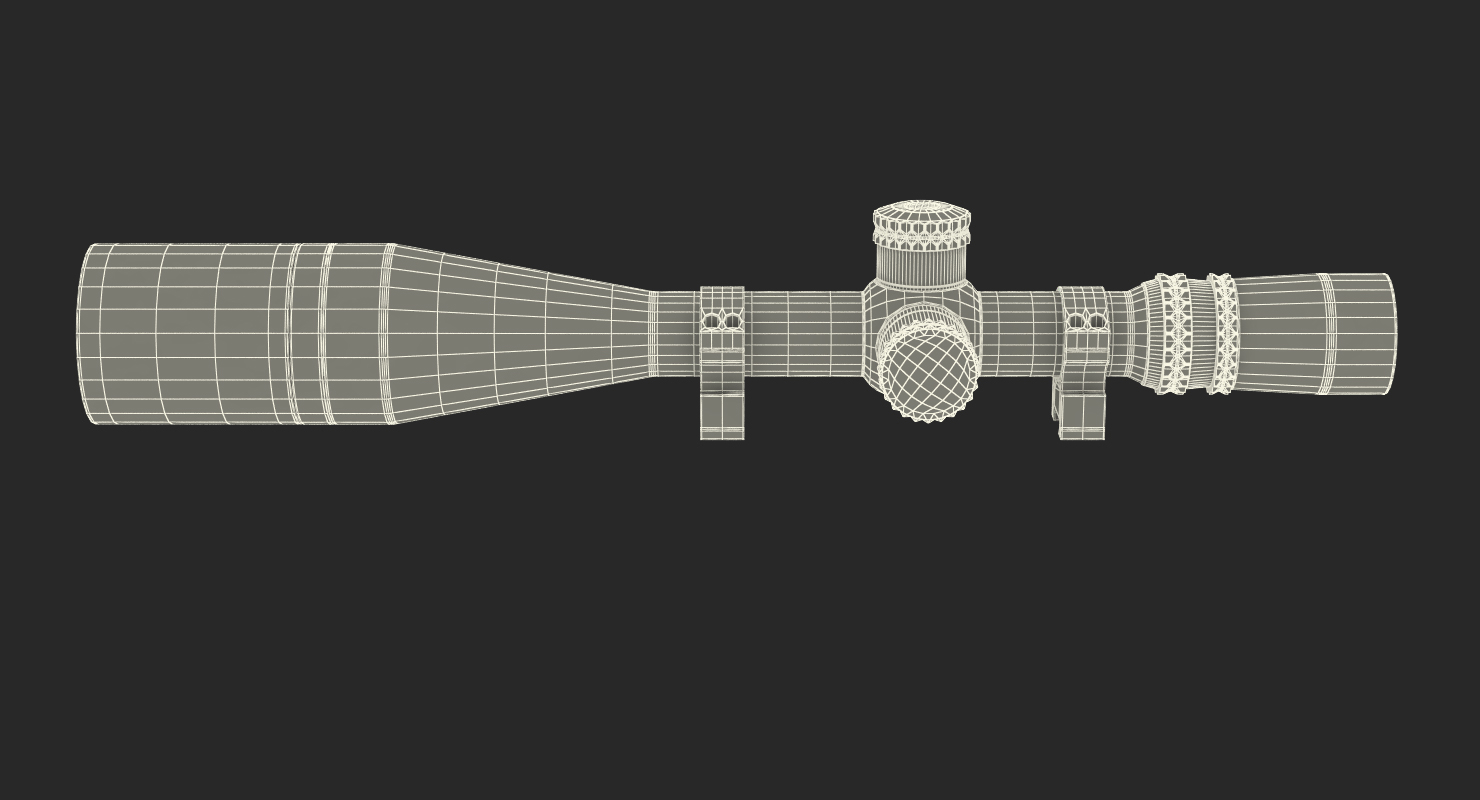 3D model sniper rifle scope 1145911 TurboSquid