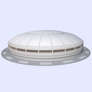 basketball stadium 3d model