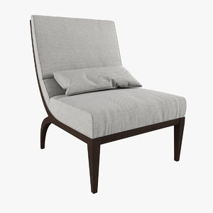 3d antony armchair opera contemporary model
