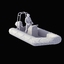 3D model rigid inflatable boat zodiac