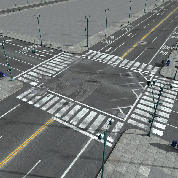 3D Roads Models | TurboSquid