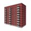 multistory building 3d dxf