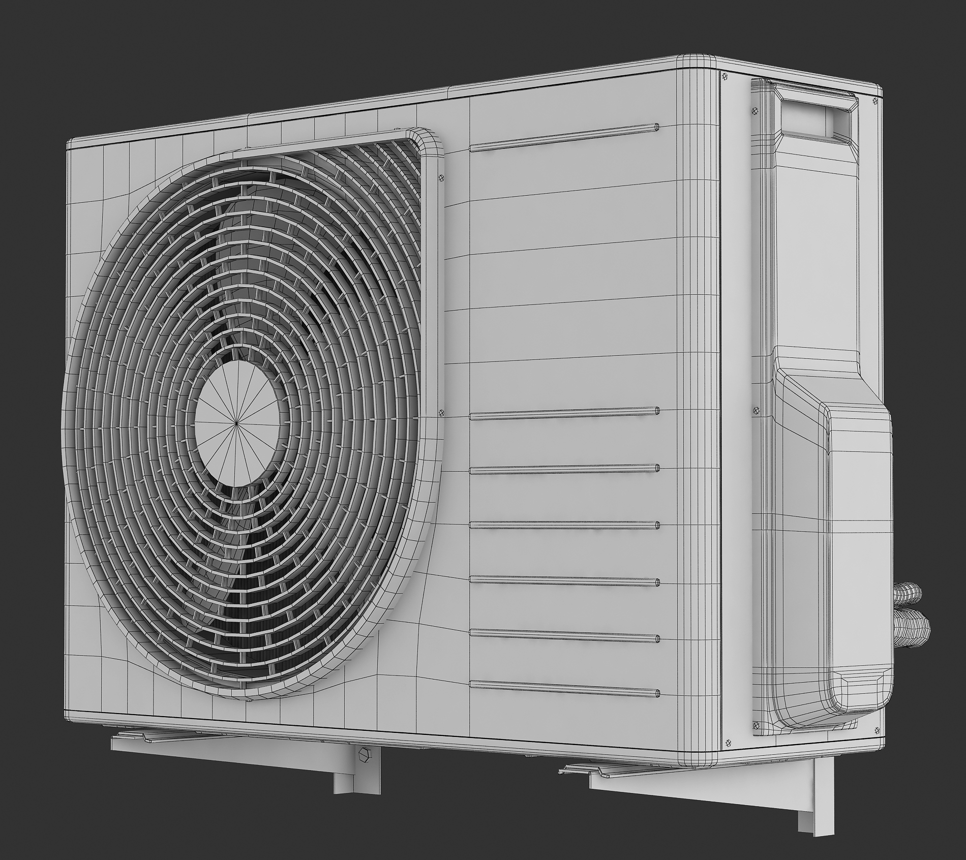 3d model of air conditioner daikin