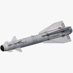 3d model russian missile kh-29t