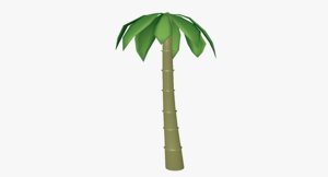 obj palm tree