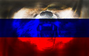 Russian Beast Flag