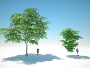 trees arch gpu 3D model