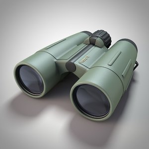 binoculars 3d model