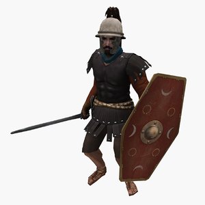 3D roman cavalry