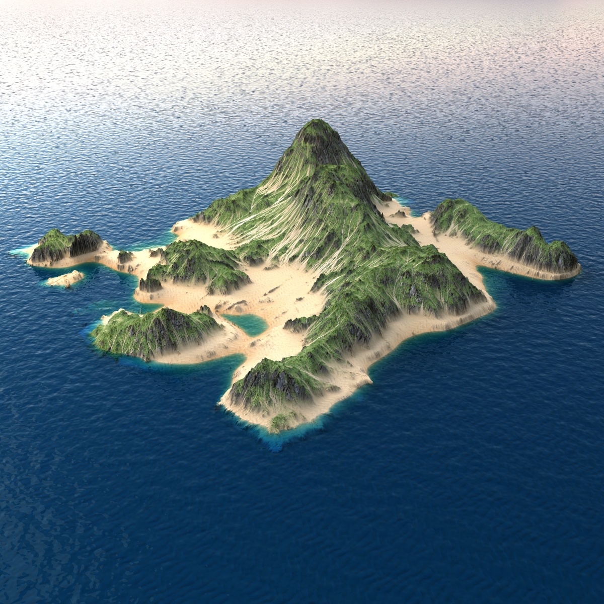 tropical island full collection 3d