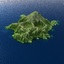 realistic tropical island 3D