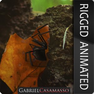 3d model black widow