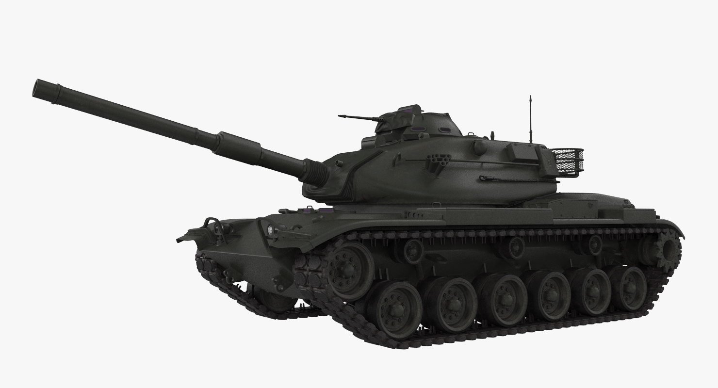 Main battle tank m60 model - TurboSquid 1157642