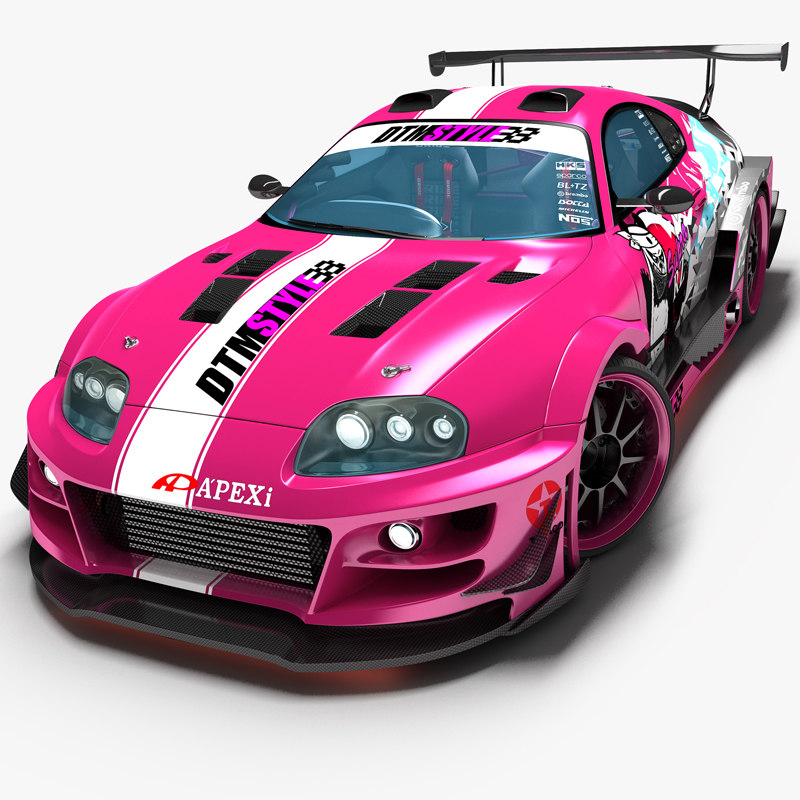 supra car 3d model