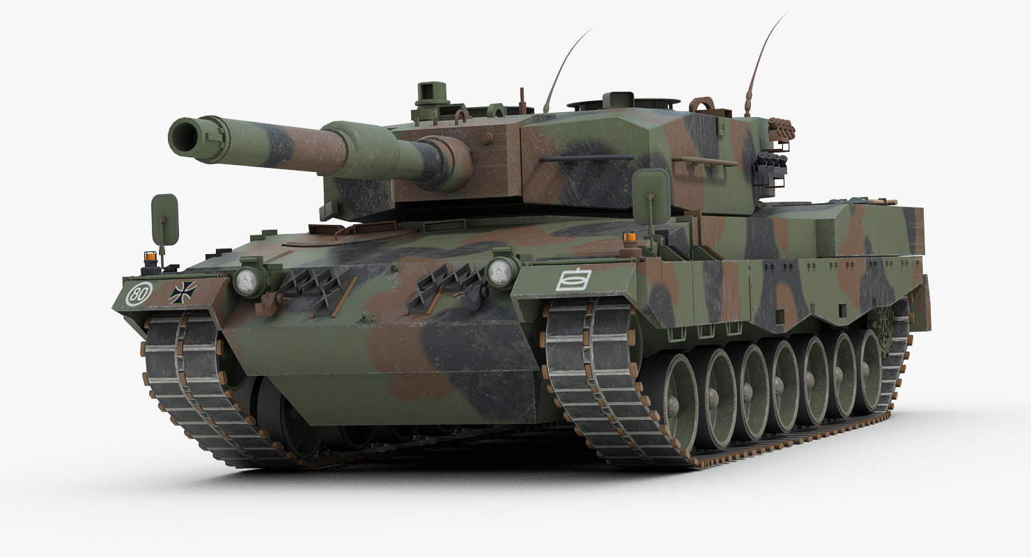 leopard 2 tank 3ds