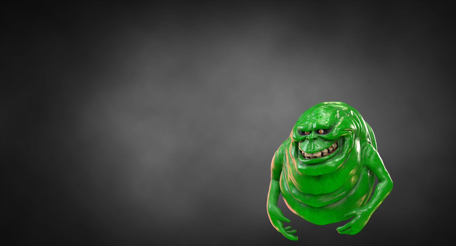 3d Obj Slimer