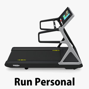 3d model gym treadmill