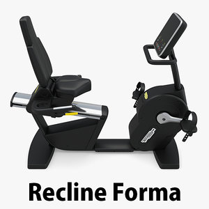 recline forma exercise 3d max