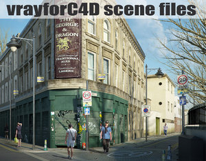 3d model vrayforc4d scene files -