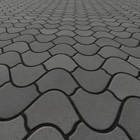 Pavement texture round Tiles