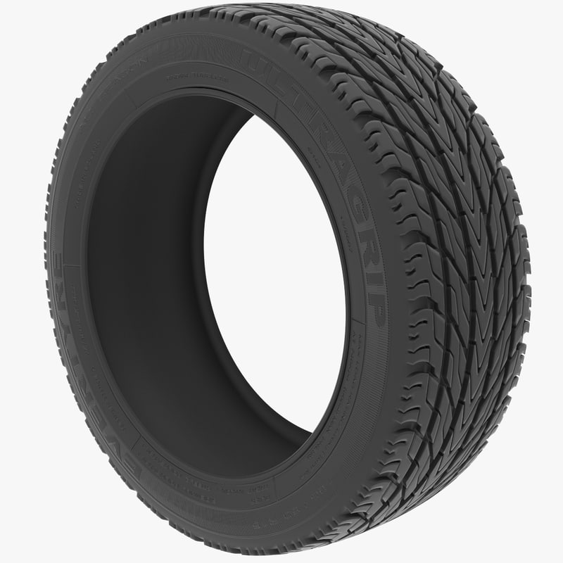 3d model tire