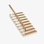 3d model of wooden stairs