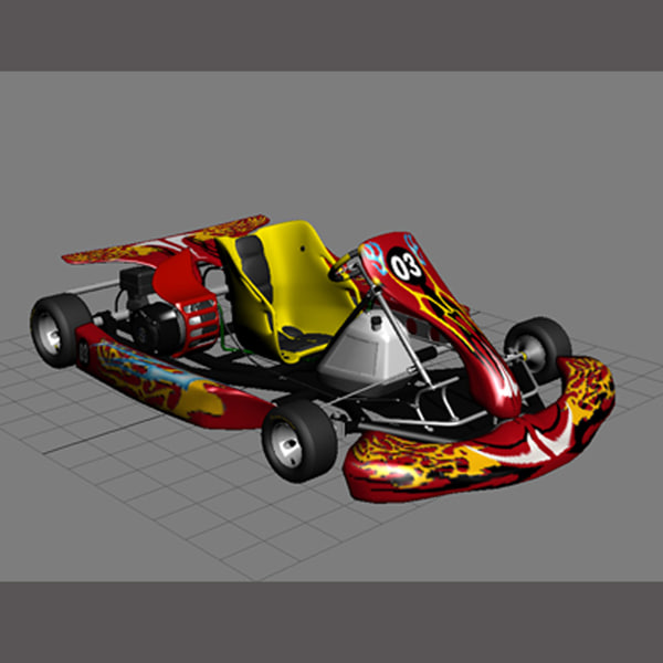 3d kart model