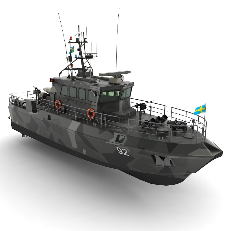 3d hms patrol boat