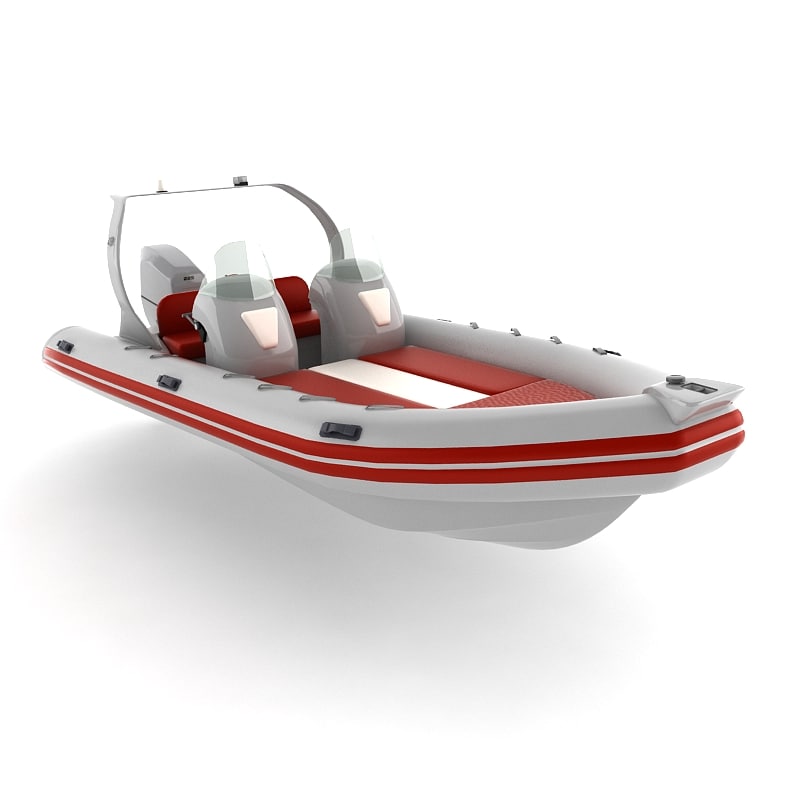 3d rigid inflatable boat